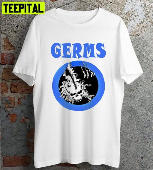 80s Rock Band The Germs Retro Design T-Shirt