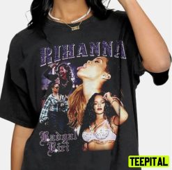 90’s Hip Hop Rap Tour Rihanna Badgal Unisex T-Shirt