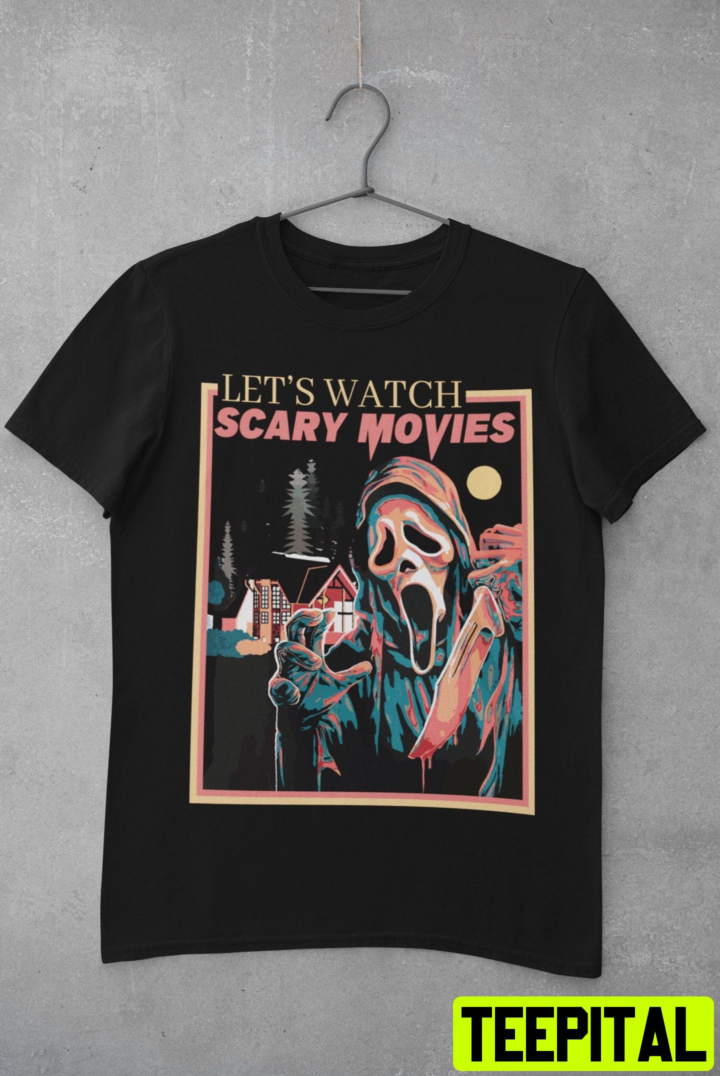 90s Scream Movie Halloween Horror Movie Ghostface Billy Loomis Unisex T-Shirt
