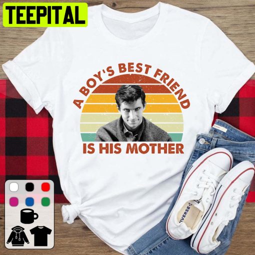 A Boy’s Best Friend Is His Mother Trending Unisex T-Shirt