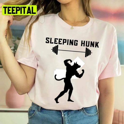 A Sleeping Hunk Dog For Day To Day Wear Unisex T-Shirt