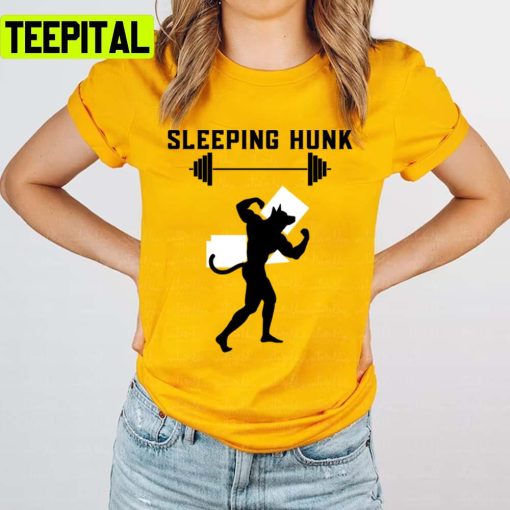 A Sleeping Hunk Dog For Day To Day Wear Unisex T-Shirt