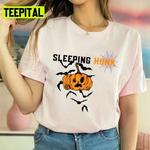 A Sleeping Hunk Halloween For Day To Day Wear Unisex T-Shirt