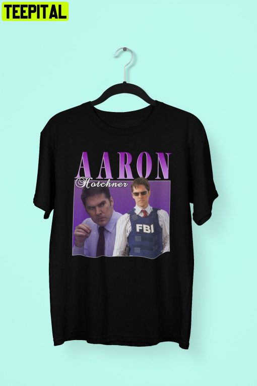 Aaron Hotchner Criminal Minds Tv Series Criminal Minds Thomas Gibson Retro Design T-Shirt