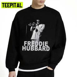 Abstract Truth Super Blue Freddie Hubbard Jazz Trumpet Unisex Sweatshirt