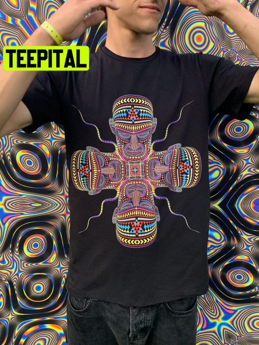 Acid Chango Sacred Geometry Trending Unisex T-Shirt