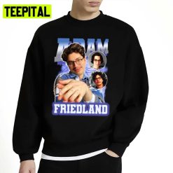 Adam Friedland Retro Portrait Stand Up Comedian Unisex Sweatshirt