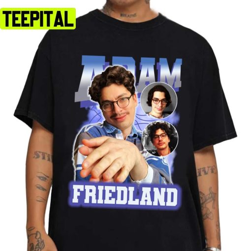 Adam Friedland Retro Portrait Stand Up Comedian Unisex Sweatshirt