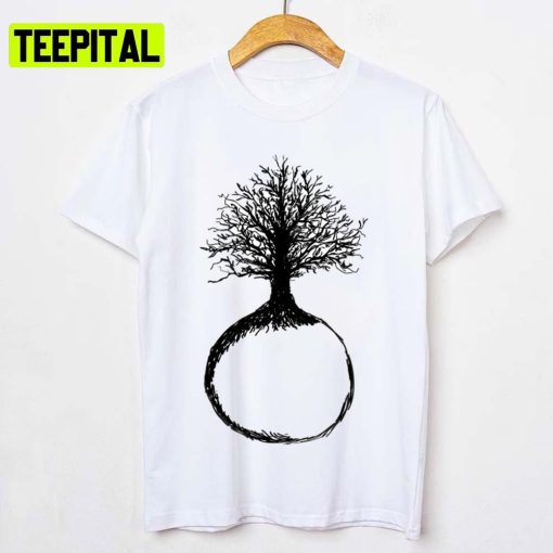 Aesthetic Design Wise Mystical Tree Unisex T-Shirt