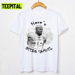 Aesthetic Portrait Here’s Deebo Samuel Design Unisex T-Shirt