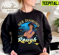 Aladdin Her Diamond In The Rough Portrait Disney Sweatshirt