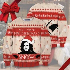 All I Want For Christmas Is Snow Ugly Christmas Sweater