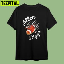 Allen Stefon Diggs 2020 Buffalo Bills Gift Retro Art Unisex T-Shirt