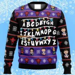Alphabet Ugly Christmas Sweater