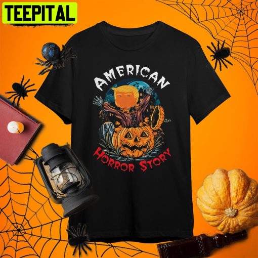 American Horror Story Donald Trump Halloween Retro Art Unisex T-Shirt