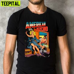 American Psycho Book Cover Scary Movie Retro Design T-Shirt