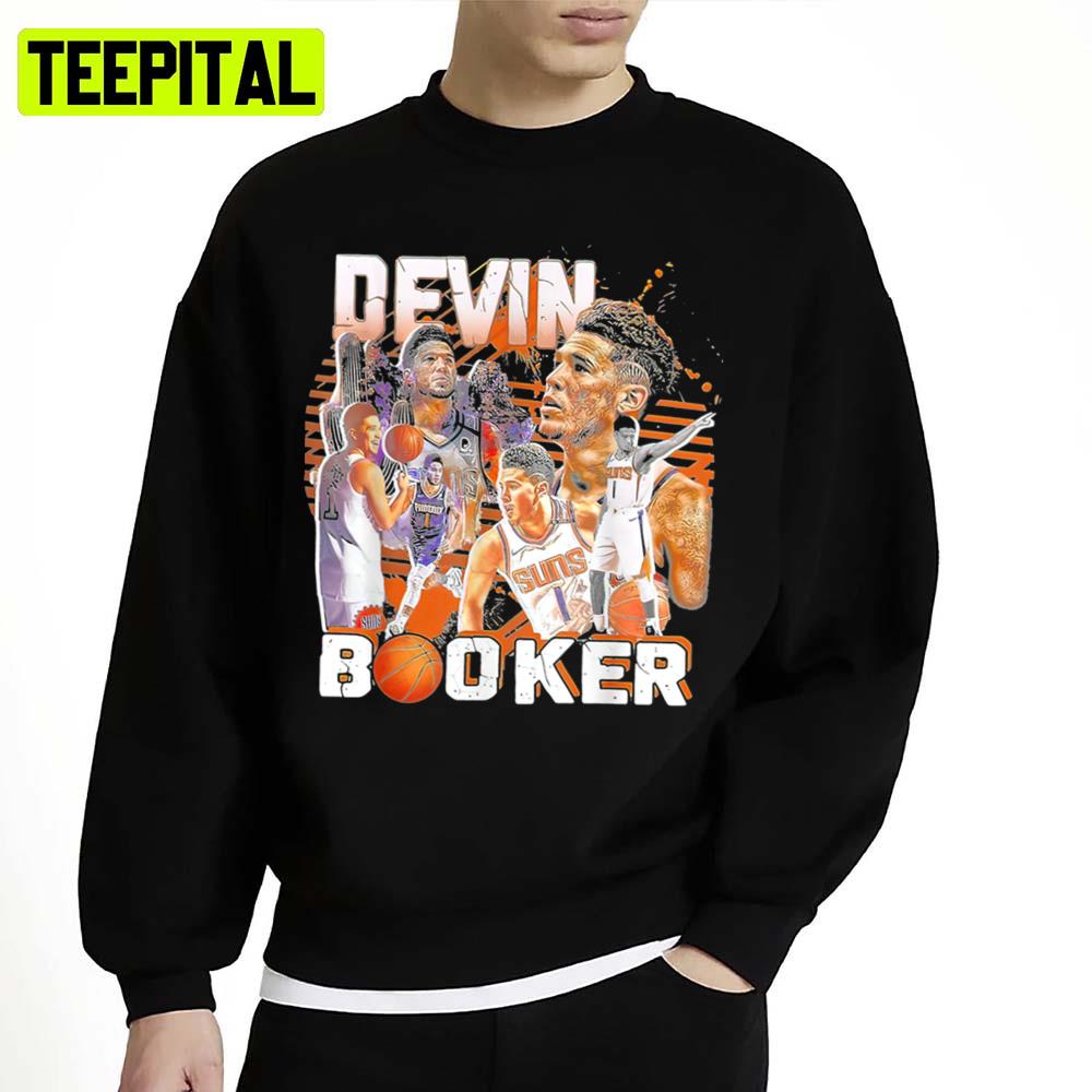 An Old Design Of Devinbooker Basketball Unisex Sweatshirt
