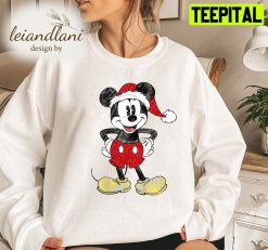 And Minnie Walt Mickey Mouse Christmas Sweatshirt