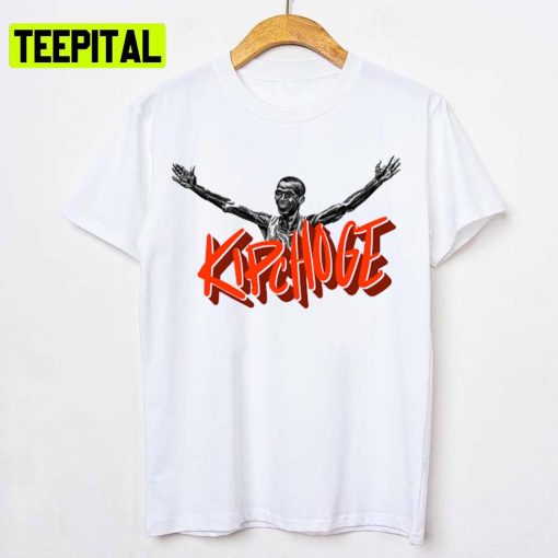 Aniamted Design Eliud Kipchoge Kenya Runner Unisex T-Shirt