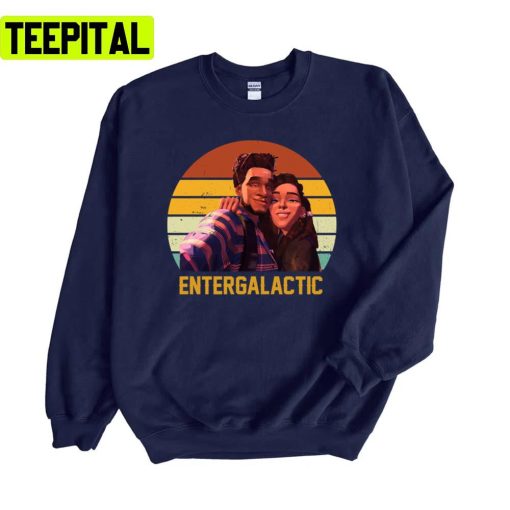 Animated Couple Entergalactic A Entergalactic Unisex Sweatshirt