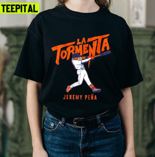 Animated Design Jeremy Peña Houston Astros Unisex T-Shirt