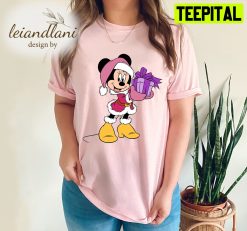 Animated Design Mickey And Minnie Cute Disney Unisesx T-Shirt