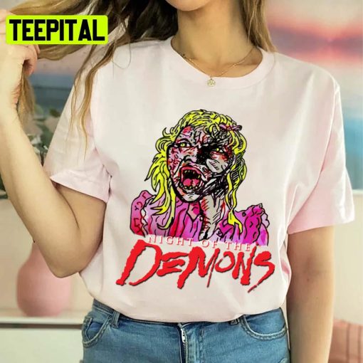 Animated Design Night Of The Demons Unisex Sweatshirt