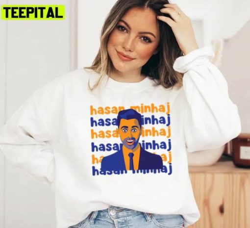 Animated Funny Reaction Funny Hasan Minhaj Unisex T-Shirt