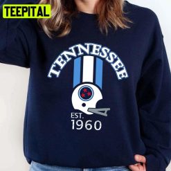 Animated Helmet Design Tennessee Pro Football Est 1960 Unisex T-Shirt