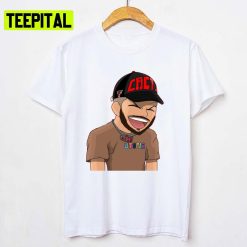 Animated Meme Reaction Adin Ross Graphic Unisex T-Shirt