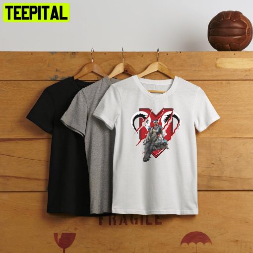 Apex Legends Lifeline With Predator Logo Apex Legends Unisex T-Shirt