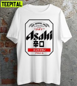 Asahi Japanese Beer Retro Design T-Shirt