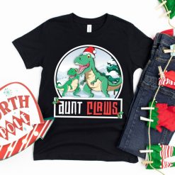 Aunt Claws Christmas T-Shirt