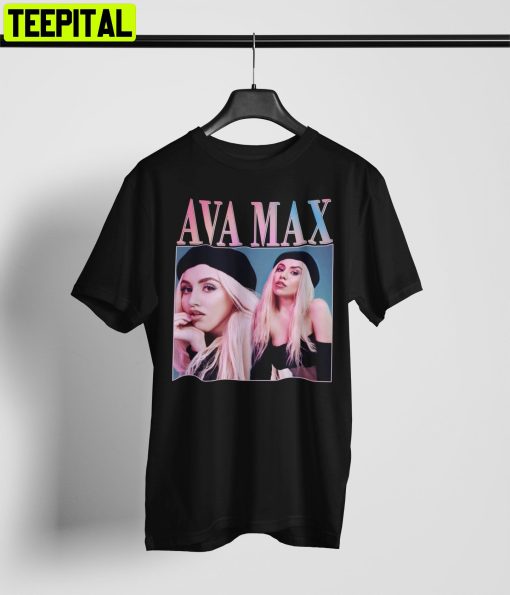 Ava Max Singer Vintage Inspired 90s Rap Unisex T-Shirt