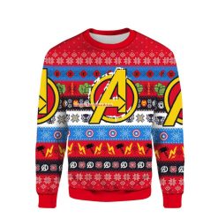 Avengers Merry Christmas Ugly Sweater