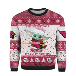 Baby Yoda Arizona Cardinals Ugly Christmas Sweater