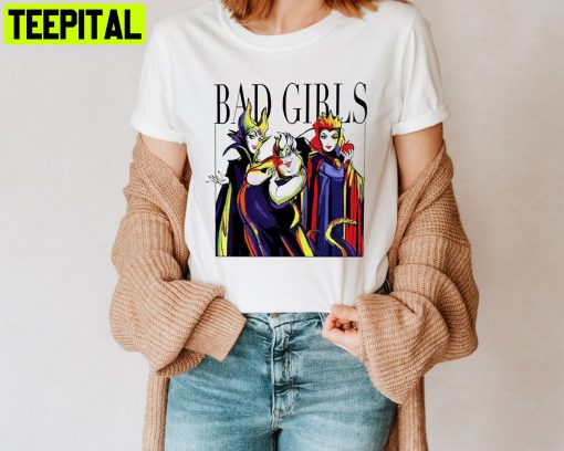 Bad Girls Villain Witch Witch Villain Halloween Unisesx T-Shirt