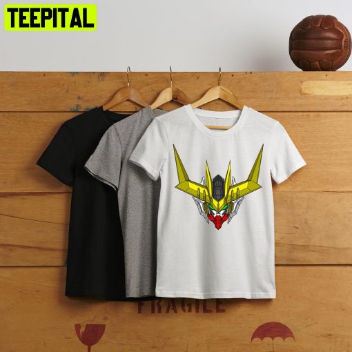 Barbatos Lupus Rex Head Gundam Bandai Gunpla Anim Unisex T-Shirt