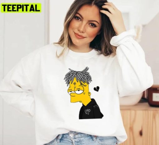 Bart Xxxtentacion Funny The Simpsons Bad Vibes Unisex T-Shirt