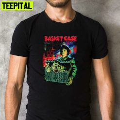 Basket Case 1982 Horror Scary Movie Halloween Retro Design T-Shirt