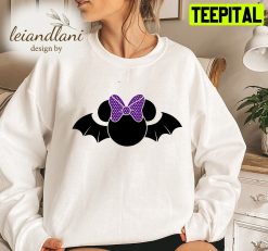 Bat Mouse Bat Minnie Minnie Mouse As A Devil Minnie Mouse Trip Witch Halloween Sweatshirt