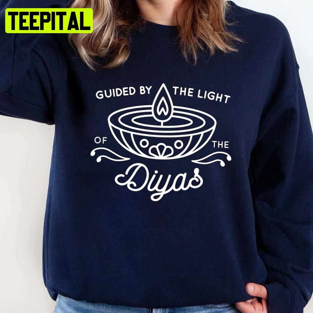 Beautiful Diwali Themed Lettering Set Featuring The Quotes Unisex Sweatshirt