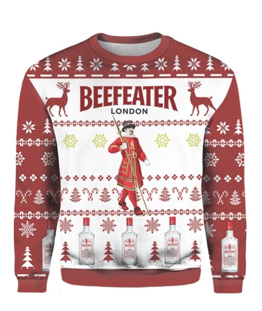 Beefeater London Dry Gin Ugly 3D Christmas Sweater