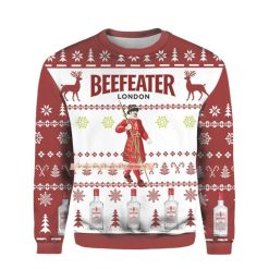 Beefeater London Dry Gin Ugly Christmas 3D Sweater