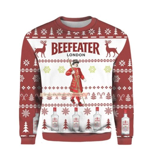 Beefeater London Dry Gin Ugly Christmas 3D Sweater