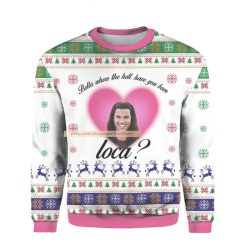 Bella Where The Hell Have You Been Santa Claus Loca Movie Twilight Ugly  Xmas 3D Sweater