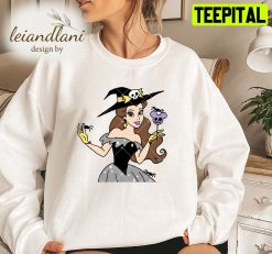 Belle Princess Witches Princess Trip For Girls Halloween Sweatshirt