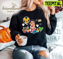 Best Day Ever Stitch Snacks Halloween Sweatshirt