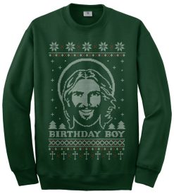 Birthday Boy Jesus Ugly Christmas Sweater