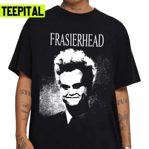 Black And White Design Frasierhead Tv Show Frasier Unisex Sweatshirt